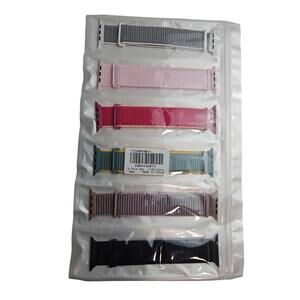 6 Sport Nylon Bands Apple Watch Strap Ultra 9 8 7 6 5 4 3 SE